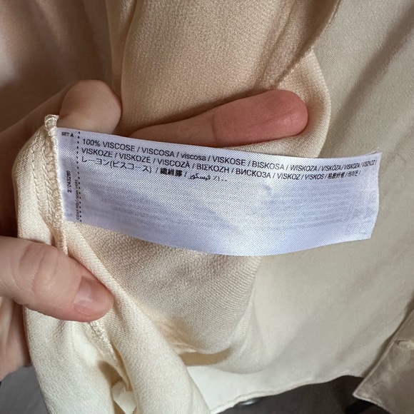 Mango Silky Button Shirt - Picture 7 of 7